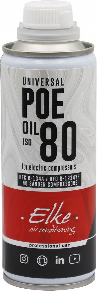 Kliimasüsteemi kompressori ÕLI POE HBRIID/EL.AUTO R-134A/R-1234YF 250 ml