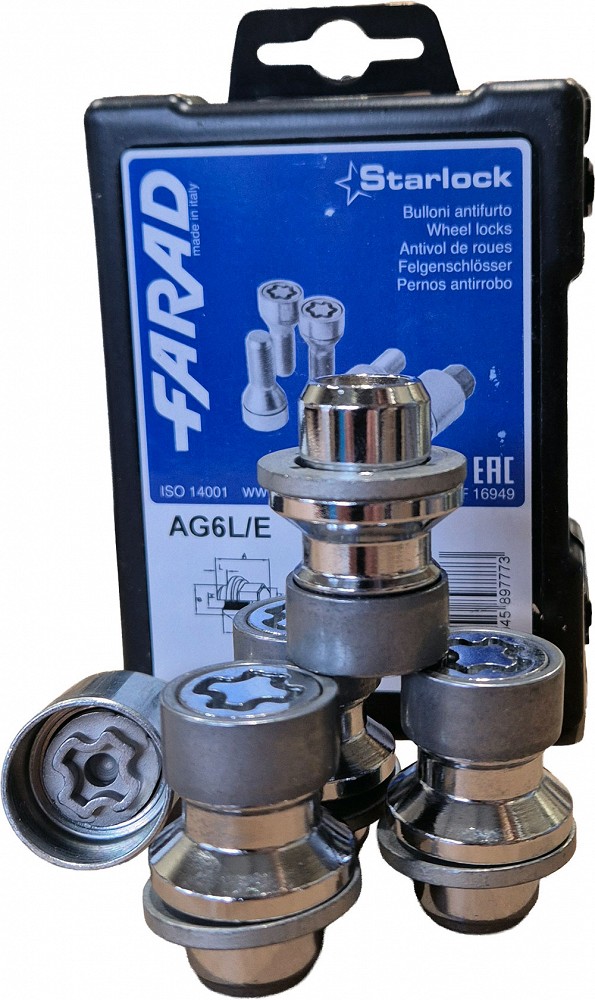 Lukustusm, MS14×1.50/43/21 (P43, hülss 20×12 mm, CH21) AG6L/E starlock