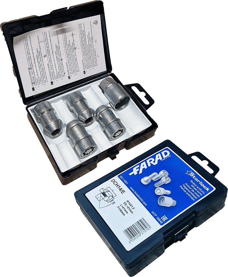 Lukustusm, M14×1.50/41/21 (P34/41, CH21) DCH14/E, starlock