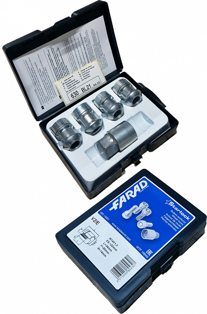 Lukustusm, PKM14×1.50/34/22 (PK/R14; P34, CH22) V2/E, starlock