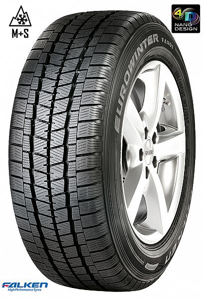 215/65R16C 109/107T eurowinter VAN01 FALKEN talv, EU lamell (14.22)