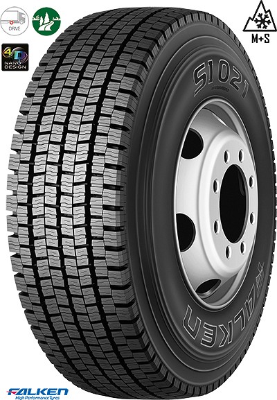 315/70R22.5 154/150L (152/148M) SI021S (VEO) FALKEN talv 3PMSF
