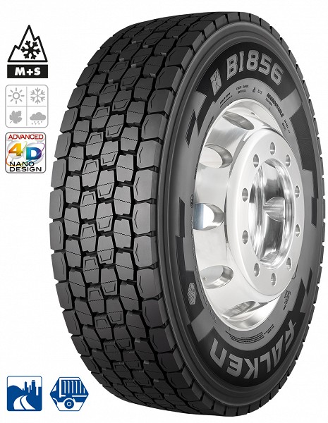 215/75R17.5 126/124M BI856 (VEO) FALKEN 3PMSF (14.23)