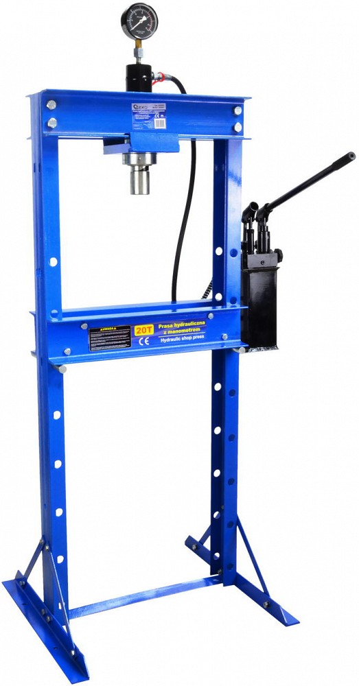 Hüdropress 20T manomeetriga