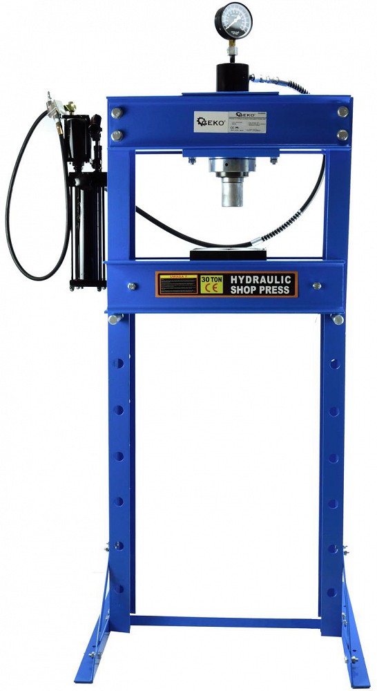 Hüdropress 30T pleumoajamiga, manomeetriga