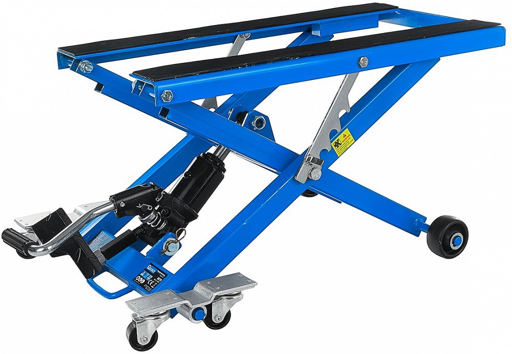 Hüdrauliline MOOTORRATTA/ATV tõstuk MA×500 kg 100-400 mm, ratastel