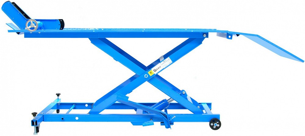 Mootorratta platvormtõstuk 2500×660 mm+RAMP 450 kg