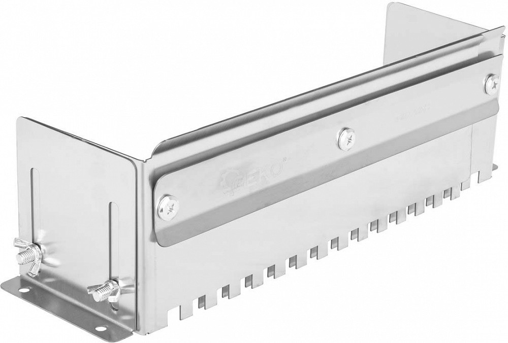Segukamm-laotur REG, laiusega 345-585 mm (10×10 mm hammas) inox