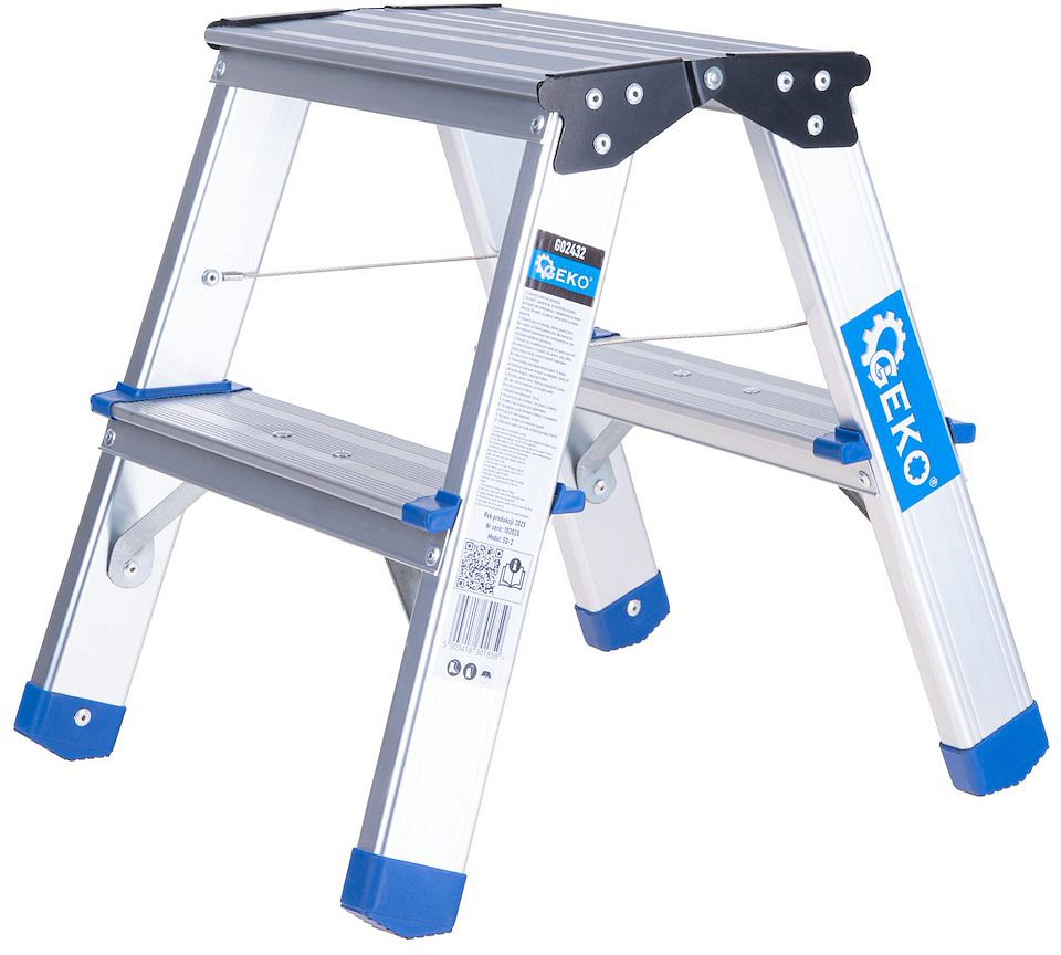 Alumiiniumist treppredel 2 astet 38 cm