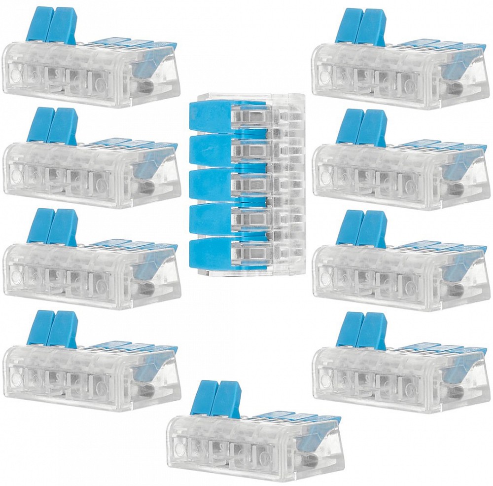 Wago tüüpi avatav kiirklemm 5×0.2-4 mm 10 tk/KOMPL