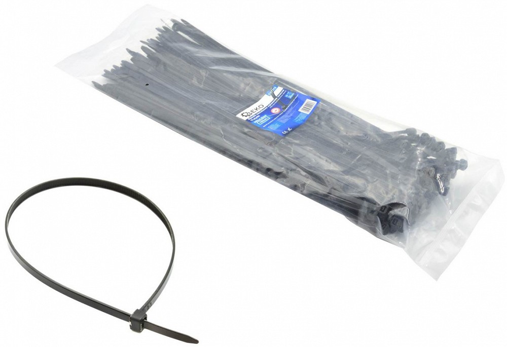 Juhtmevits "nylon" 3.6×370 mm must 100 tk