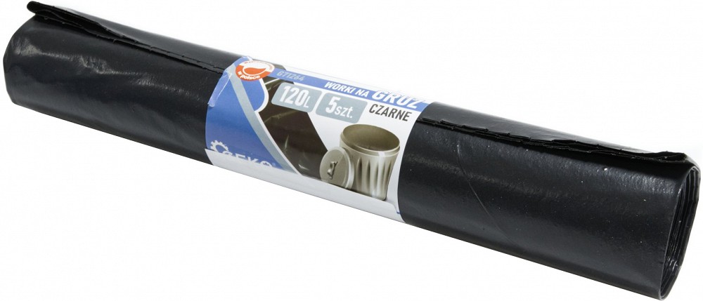 Prügikotid (prügikott) 120L/5 tk 700×1050 mm, 90MIC must