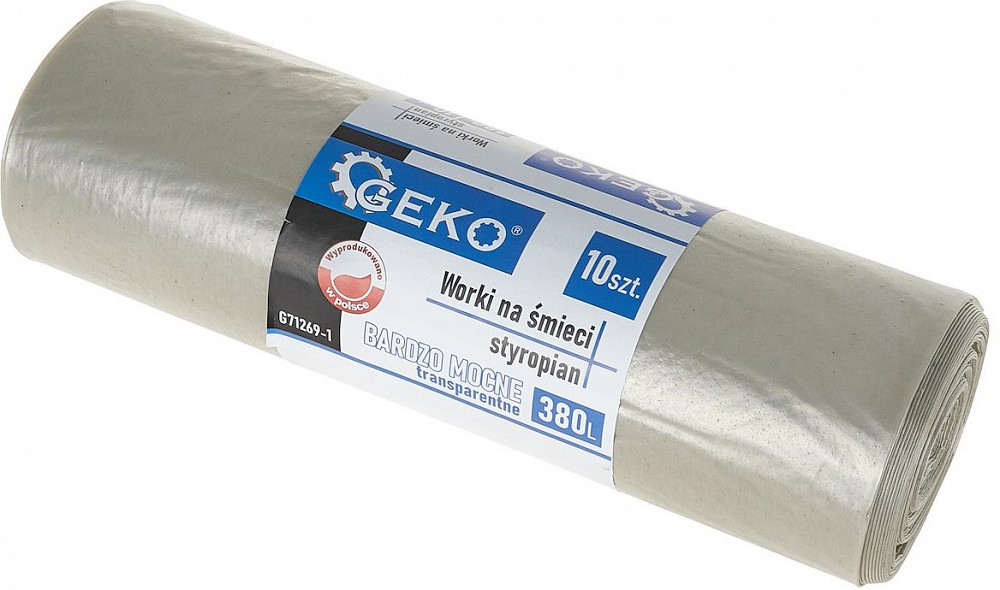 Prügikotid hdpe (prügikott) 380L/10 tk