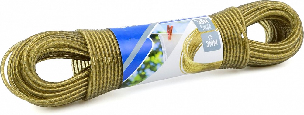 TERASTROSS/TERASNÖÖR/PESUNÖÖR 3 mm×30M (plastkattega)