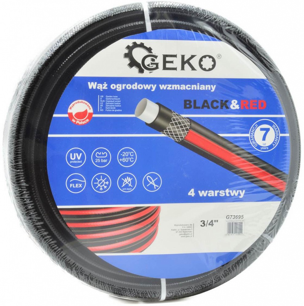 Veevoolik BLACK&RED strong 3/4" 50M