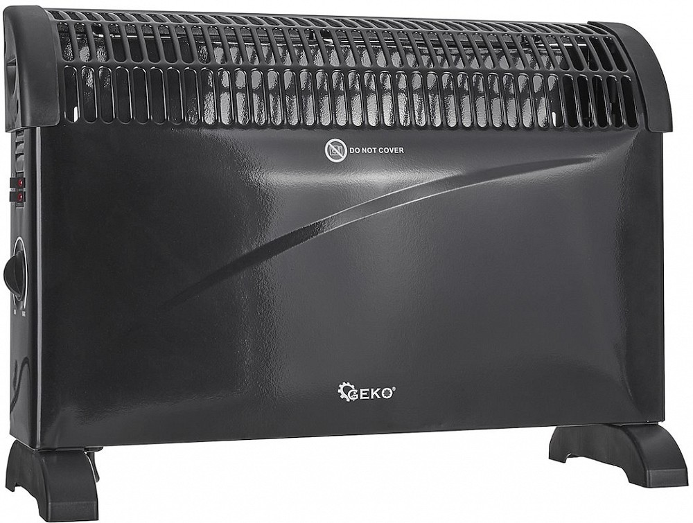 Elektriline konvektor radiaator termostaadiga 2000 W 230 V must