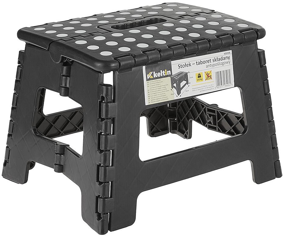 ASTE/TABURETT "anti-slip" kokkupandav 250×320×220 mm, MA×150 kg