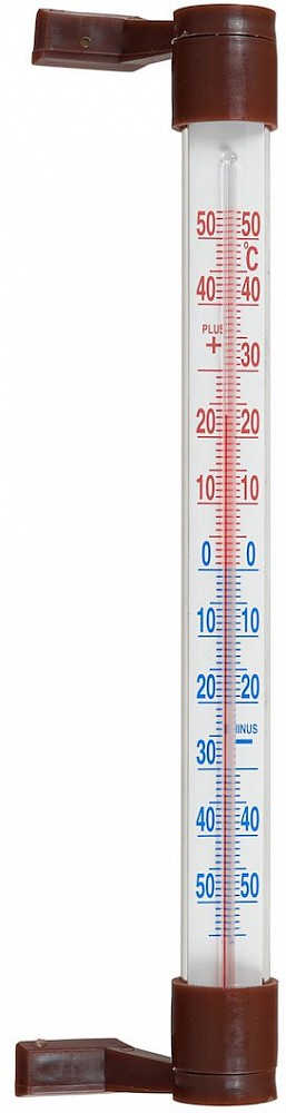 Välistermomeeter pruun 205×17 mm