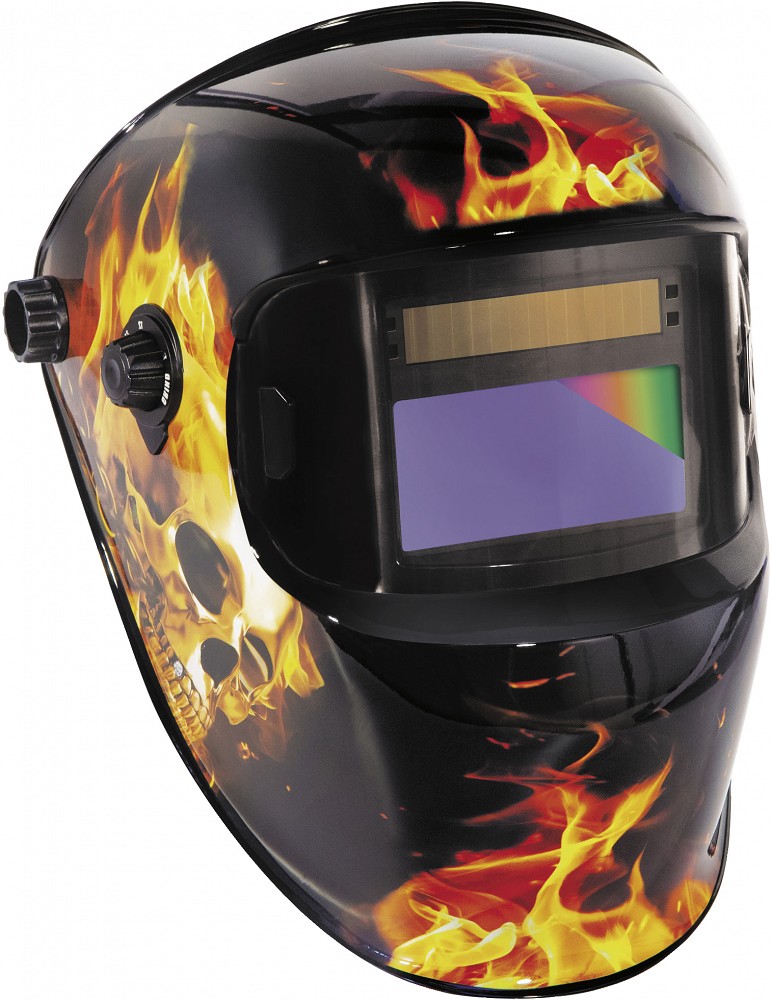 Keevitusmask LCD fireman 9-13 true color