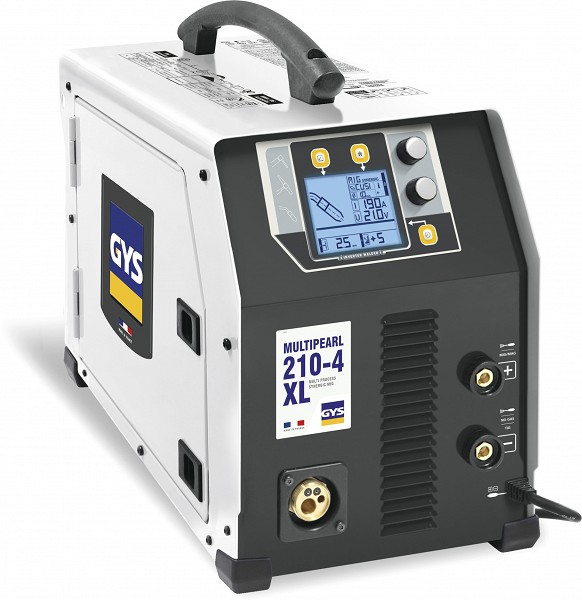 Keevitus multipearl 210-4 XL MIG/MAG, TIG DC, MMA