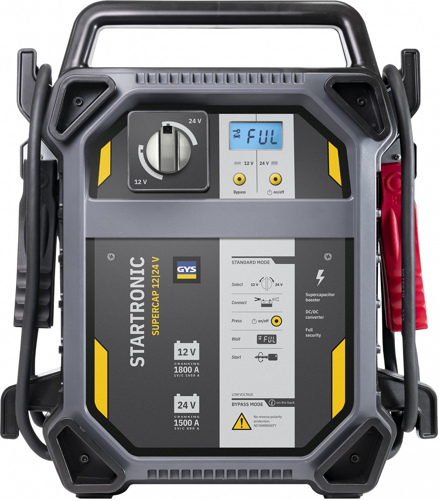 Käivitusabi startronic supercap booster 12V/24V (kondensaator)