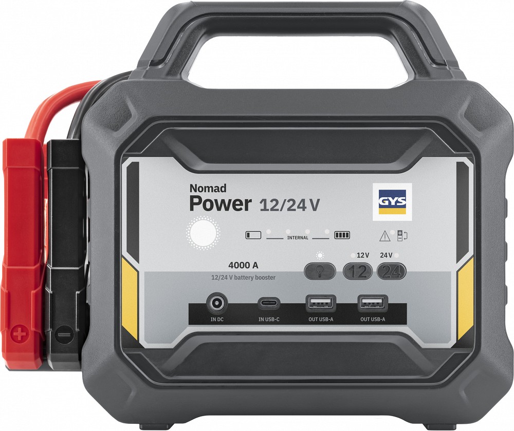 Käivitusabi-akupank 12/24V 4000 A lithium nomad power