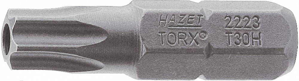 1/4" otsik TORX avaga lühike TH30