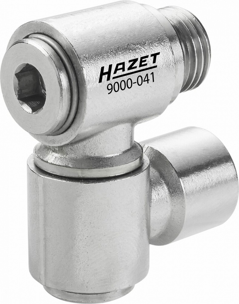 Suruõhu 360° pöörlev adapter 1/4" sise 1/4" välis