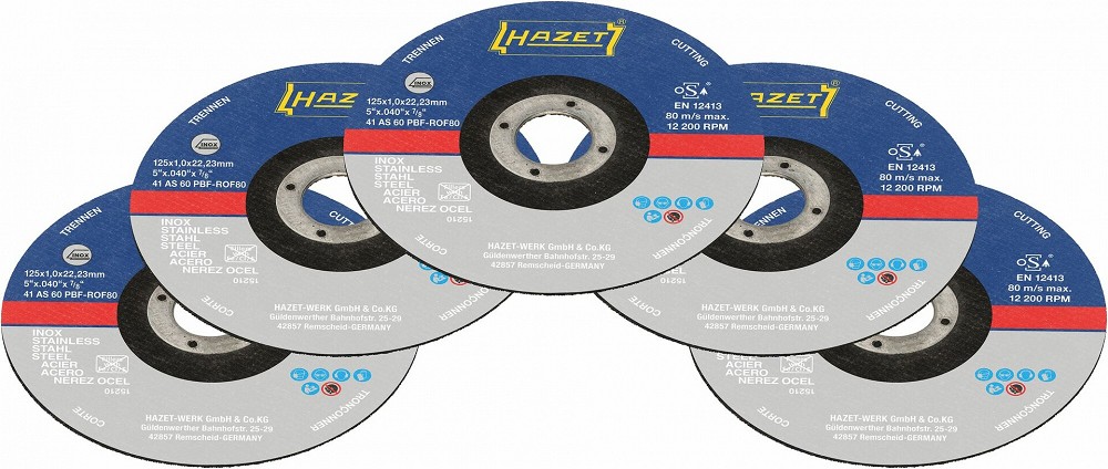 5-TK, universaallõikeketas 125×1 mm kõik metallid, PLEKK/TORUD/PROFIILID