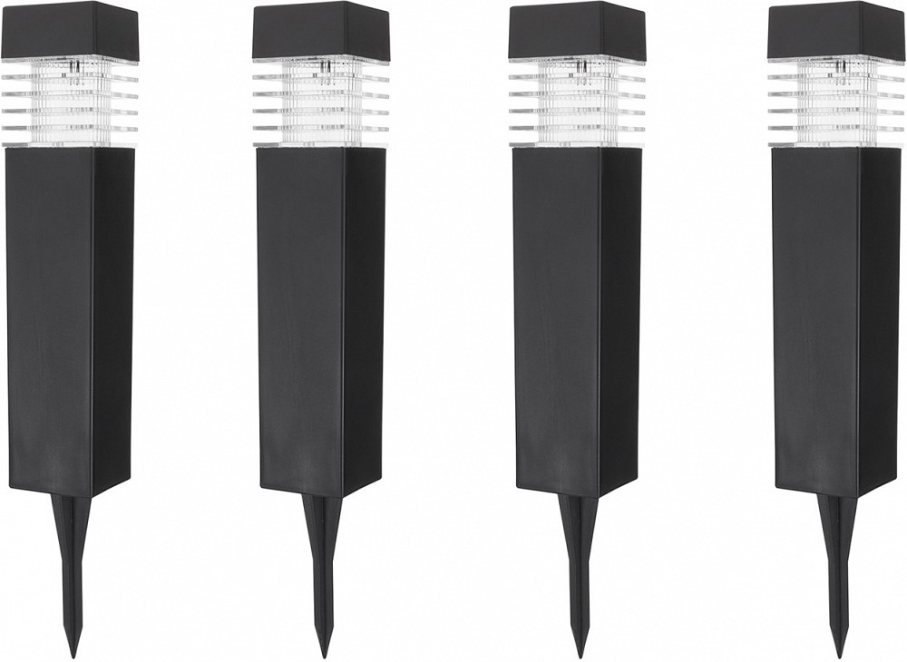 Solar aiavalgusti 4 tk LED 0.06 W külm valgus 400×60×60 mm IP44