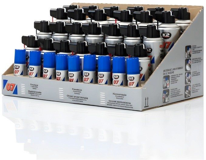 K2 07 universaalõli STEND/KOMPLEKT 35 tk