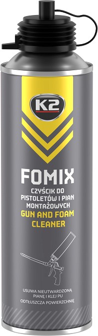 K2 fomix GUN AND foam cleaner polüuretaanvahu puhastusaine 500 ml/AE