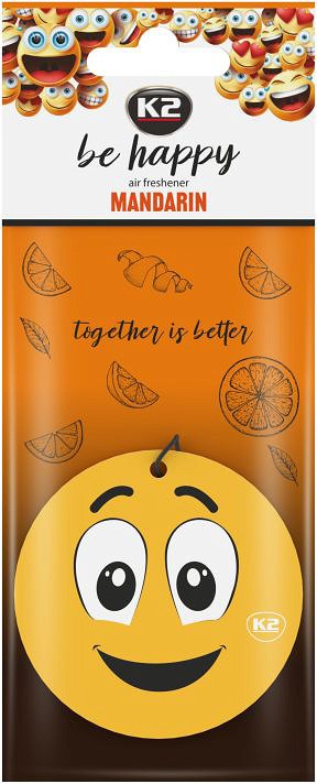 K2 BE happy mandarin õhuvärskendaja