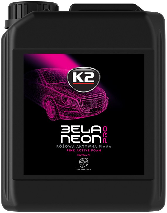 K2 bela neon PRO strawberry roosa aktiivvaht 5 l