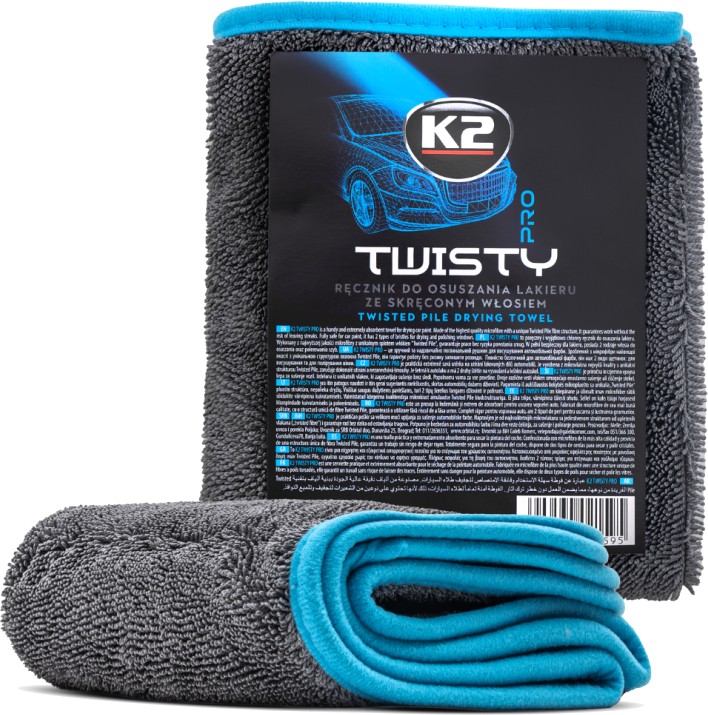 K2 twisty PRO mikrofiiber lapp kuivatamiseks 40×60 cm