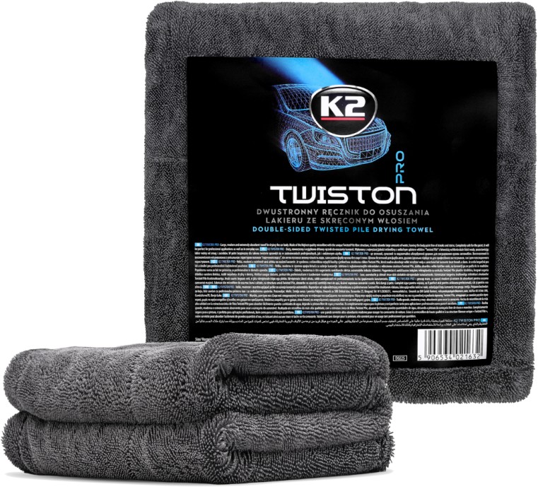 K2 twiston PRO mikrofiiber lapp kuivatamiseks 60×90 cm