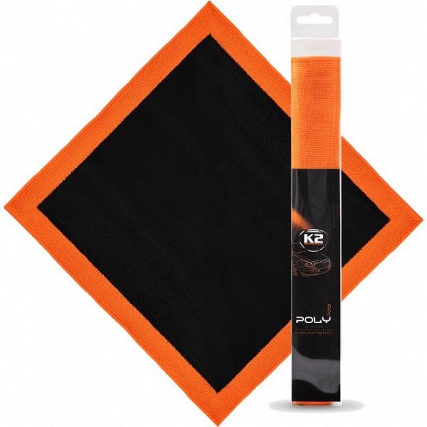 K2 poly PRO polümeerkihiga mikrofiiber lapp 30×30 cm