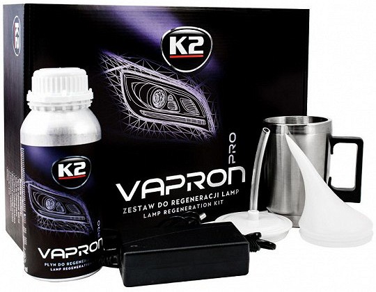 K2 vapron lamp regeneration KIT tuleklaaside taastamiskomplekt