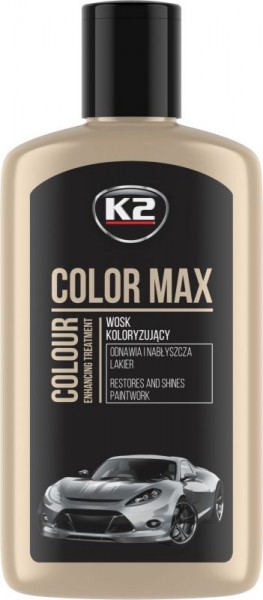 K2 color MAX värvivaha must 250 ml