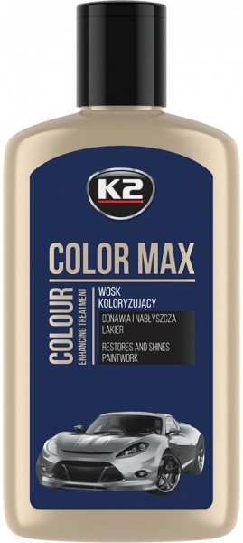 K2 color MAX värvivaha tumesinine 250 ml