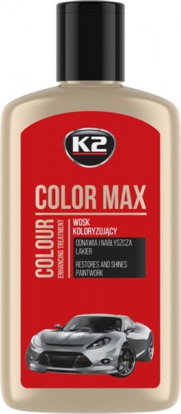 K2 color MAX värvivaha punane 250 ml