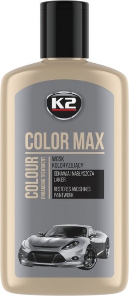 K2 color MAX värvivaha hõbehall 250 ml
