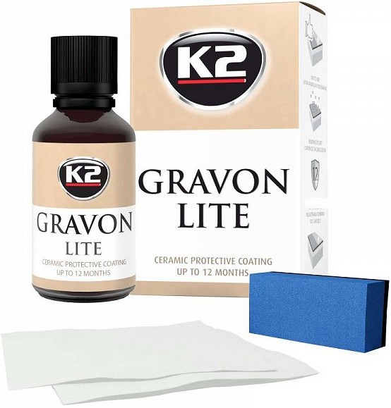 K2 gravon lite keraamiline pinnakaitsevahend 50 ml komplekt 1-2A