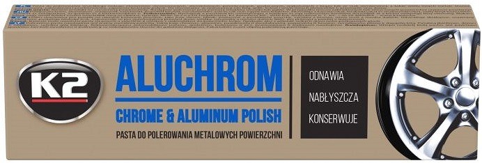 K2 aluchrom kroomi poleerimispasta 120G/TUUB