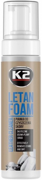 K2 letan foam nahkpindade puhastusvaht 200 ml