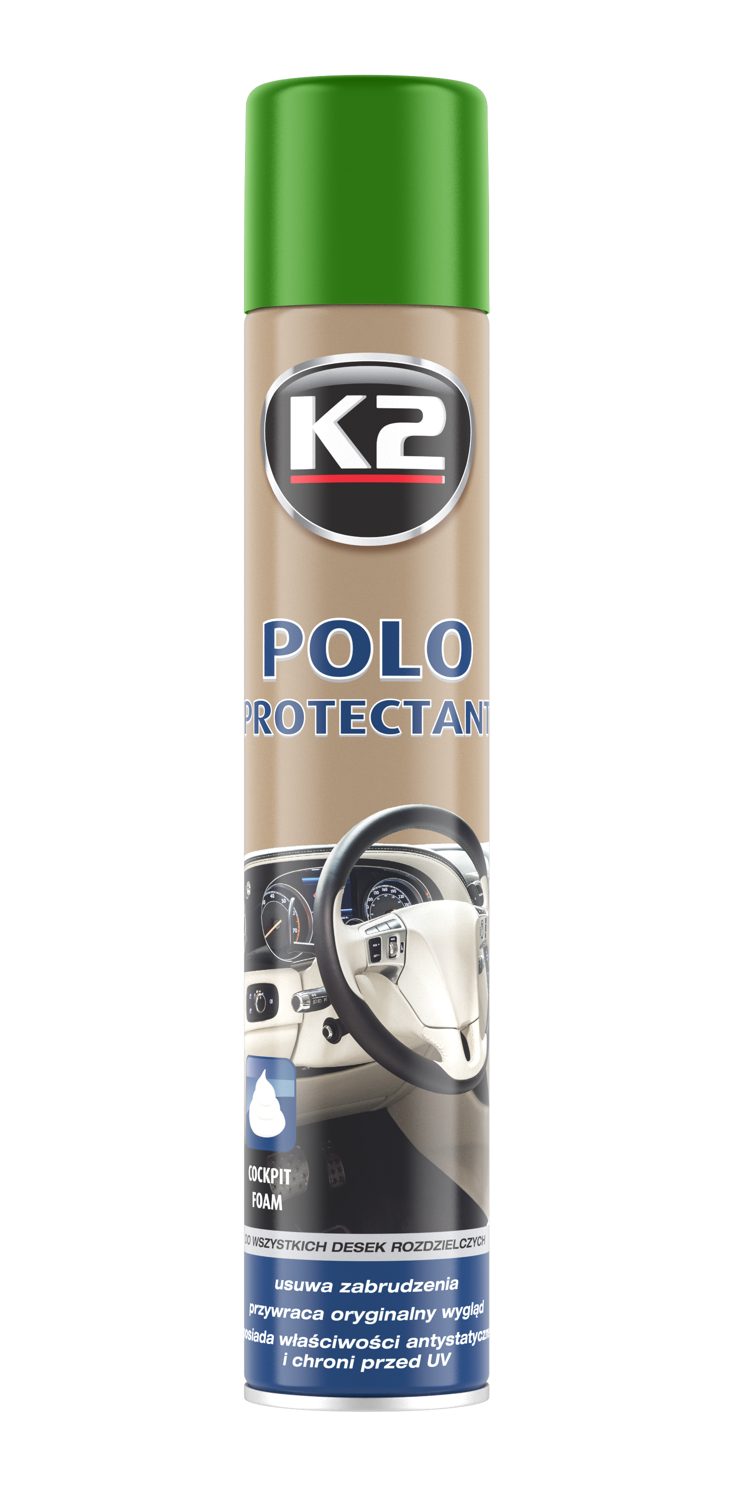 K2 polo protectant green TEA matt salongihooldusvaht 750 ml/AE