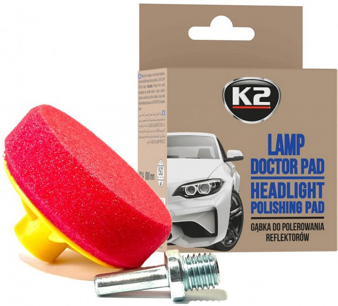 K2 headlight polishing PAD tuleklaaside poleerimispadi 80 mm M14