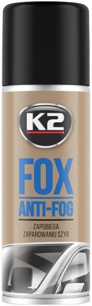 K2 FOX klaaspindade uduvastane aine 150 ml/AE