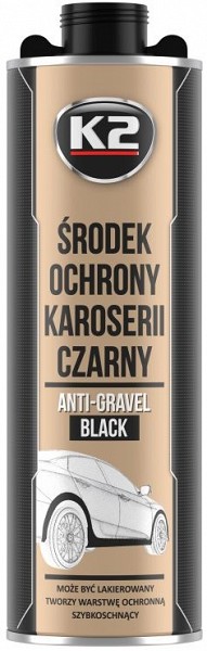 K2 anti-gravel black kivikaitse must 1 l