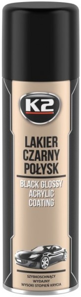 K2 must läikiv akrüülvärv 500 ml/AE